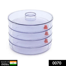 070 Plastic 4 Compartment Sprout Maker, White Shopistore