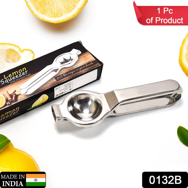 ﻿0132B Stainless Steel Lemon Squeezer 