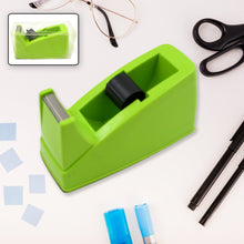 9514 Plastic Tape Dispenser Cutter for Home Office use, Tape Dispenser for Stationary, Tape Cutter Packaging Tape School Supplies (1 pc / 515 Gm)