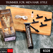 6328 ﻿Electric shaving machine dry shaving for men - hair shaving and trimming beard With adjustable blade clipper. 