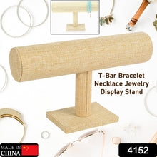 4152 Jewelry Display Rack Bracelet Display Portable Bracelet Stand Jewelry Stand Organizer T Bar Stand Dispaly Rack Jewelry Display Stand Watch T- Flower Display Stand Appendix Necklace (1 pc)