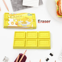 Chocolate Shaped Erasers for Kids - Soft Pencil Erasers for School & Office