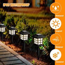 13021 Solar Garden Lights, Outdoor Solar Landscape Lights, Waterproof Outdoor Solar Lights Walkway for Patio, Lawn, Yard, and Landscape (Pack of 2)