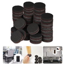 1767 Round Self Adhesive Rubber Pads for Furniture Floor Scratch Protection (pack of 18) 