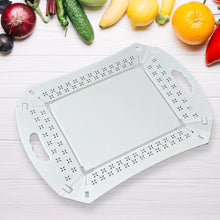 10018 Foldable Serving Tray Plastic Serving Tray With Handle Serving Tray For Food, Kitchen, Outdoors, Restaurants (1 Pc)