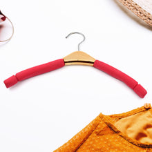 Solid Sponge Hanger Non-Slip Hanger Home No Trace Clothes Hanging Pants Clip Clothing Store Hangers, Clothes Hanger for Closet Wedding Dress Women, Men, Children Clothing (1 Pc / Mix Color)