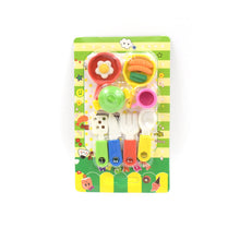 Fancy & Stylish Mini Erasers for Kids (9 or 8 Pc Set) - Fun Designs, Party Favors