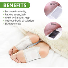 644 kinoki Cleansing Detox Foot Pads, Ginger & salt Foot Patch -10pcs (Free Size, White)