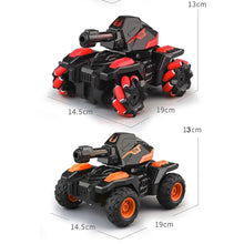 New Remote Control Vehicle 4wd Off Road Climbing Vehicle Water Bomb Armored Tank Battle Launcher Boys' Children's Toy Car (1 pc / With Remote)