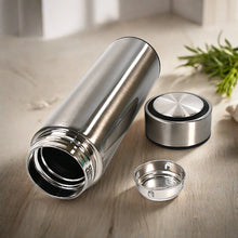 6973 Double Stainless Steel Wall Smart Flask Vacuum Insulated Water Bottle | Perfect for Hot and Cold Drinks | for Campaign Travelling (450ml)