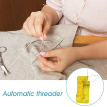 8456 Needle Threader, Stylish Appearance Comfortable Grip Lightweight Portable Automatic Needle Threader for Sewing for Home (1 Pc)