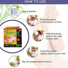 644 kinoki Cleansing Detox Foot Pads, Ginger & salt Foot Patch -10pcs (Free Size, White)