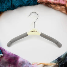 Solid Sponge Hanger Non-Slip Hanger Home No Trace Clothes Hanging Pants Clip Clothing Store Hangers, Clothes Hanger for Closet Wedding Dress Women, Men, Children Clothing (1 Pc / Mix Color)