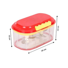 0071 Plastic Vegetable Chopper  (1000 ml) Shopistore