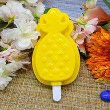 7171 Durable Pineapple Shape Ice Candy Cream Mould Silicone Popsicle Mold Ice Pop DIY Kitchen Tool Ice Molds 