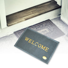 8822 Welcome Door Mat for Home Entrance Outdoor Mat Anti Slip Heavy Duty and Waterproof | Easy to Clean for Entry For Bedroom, Living Room (23x15 Inch)