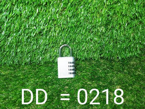 0218 -4 Digit Combination Padlock