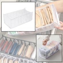 6154A LAUNDRY 9 SECTION BAG WIDELY USED FOR STORING AND MANAGING LAUNDRY CLOTHS AND STUFFS ETC.