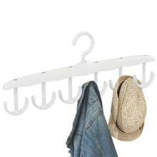 13948 Tank Top Hanger, 12-Hook Space Saving Hanger, Capacity Rotatable Wood Space Saving Hanger Closet Organizers and Storage for Dorm & Apartment for Tank Top