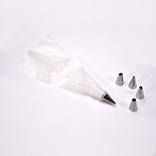 0805 Cake Decorating Nozzle with Piping Bag Stainless Steel Piping Cream Frosting Nozzles 