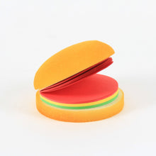 8073 Burger Shaped Notepad / Sticky Notes / Memo Pads, Unique Mini Notes (Multicolor) 