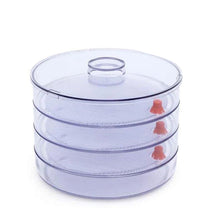 070 Plastic 4 Compartment Sprout Maker, White Shopistore