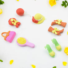 Fancy & Stylish Mini Erasers for Kids (9 or 8 Pc Set) - Fun Designs, Party Favors