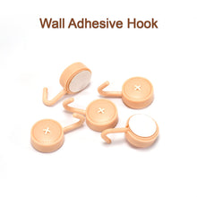 7472 Self Adhesive Sticky Hook, Small Wall Hooks ( 10pc ) 