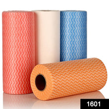 1601 Non Wooven Fabric Disposable Handy Wipe Cleaning Cloth Roll (1Pc) 