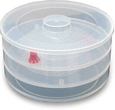 093 Plastic 3 Compartment Sprout Maker, White shopistore