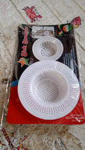 0825 Plastic Sink Strainer for Kitchen| Basin Strainer | Waste Filter Jali | Basin Strainer | Sink Jali | Waste Filter Cup | Sink mesh Filter | Plastic Drain Strainer (3 Pcs Set)