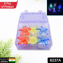 6237A Fiber Optic Light, Mini Color Change LED Table Centerpieces, Light Up Candle - Pack of 6