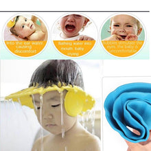 0378 Adjustable Safe Soft Baby Shower cap Shopistore