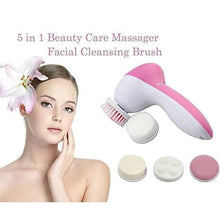 340 -5-in-1 Smoothing Body & Facial Massager (Pink) Shopistore