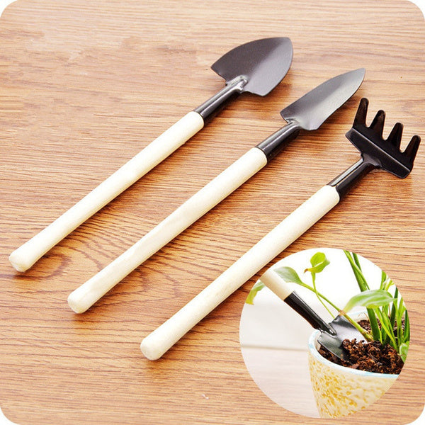 1598 Kid's Garden Tools Set of 3 Pieces (Trowel, Shovel, Rake) 