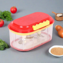 0071 Plastic Vegetable Chopper  (1000 ml) Shopistore