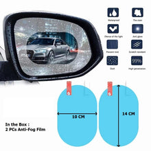 7552 Anti Fog Anti Scratch Interior Rearview Car Mirror Film Waterproof HD Clear Protective Sticker Film for Safe Driving, Car Mirrors, Side Windows