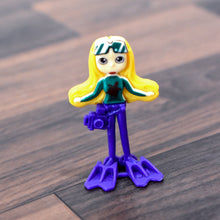 4429 30pc Colorful mermaid (jalapari) dolls toy 