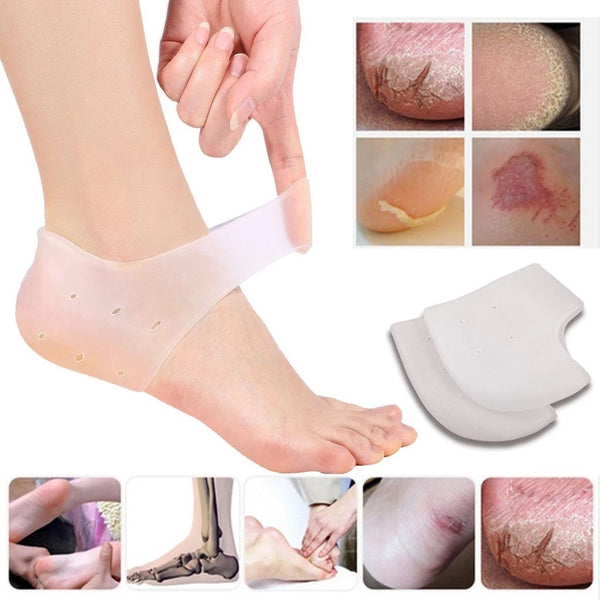 339 Moisturizing Skin Softening Silicone Gel for Dry Cracked Heel Repair (Multicolour) Shopistore