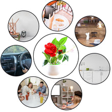 4863 Artificial Rose Flower Plant With Pot, For Home Office Or Gift 