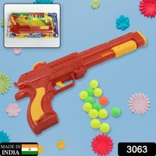 3063 Plastic Balls Shooting Gun Toys For Boys Kids High Quality Gun With 13 Balls