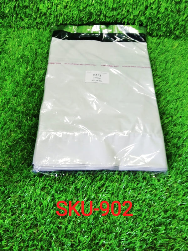 902 Tamper Proof Courier Bags(09X12 PLAIN 180 POD M1) - 100 pcs 