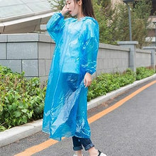 9311 Portable Adult Rain Coat, Raincoat Waterproof Button Cardigan Portable Raincoat  Adult Outdoor Traveling Plastic Material Raincoat/Rain wear/Rain Suit for Outdoor Accessory (1pc)