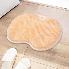 8549 Silicone Bath Massage Cushion with Suction Cup, Shower Foot Scrubber Brush Foot Bath Mat Scrubber, Anti-Slip Exfoliating Dead Skin Massage Pad Lazy Wash Feet Bathroom Mat