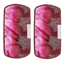 4928  Fridge Cover Handle Cover Polyester High Material Cover For All Fridge Handle Use ( Set Of 2 Pcs ) Multi Design