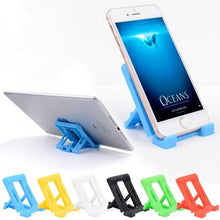 610 Adjustable 4 Steps Foldable Mobile Stand Holder (1 pc) 