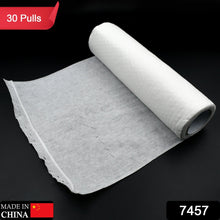 7457 Kitchen Printed Tissue Roll Non-stick Oil Absorbing Paper Roll Kitchen Special Paper Towel Wipe Paper Dish Cloth Cleaning Cloth 30 sheets