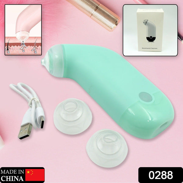 0288 Vacuum Blackhead Machine, Reduce Spot Mini Handheld Lifting Massage Facial Blackhead Remover For Skin Care (1 Pc)