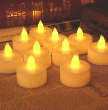 1222  Festival Decorative - LED Tealight Candles (White, 24 Pcs)